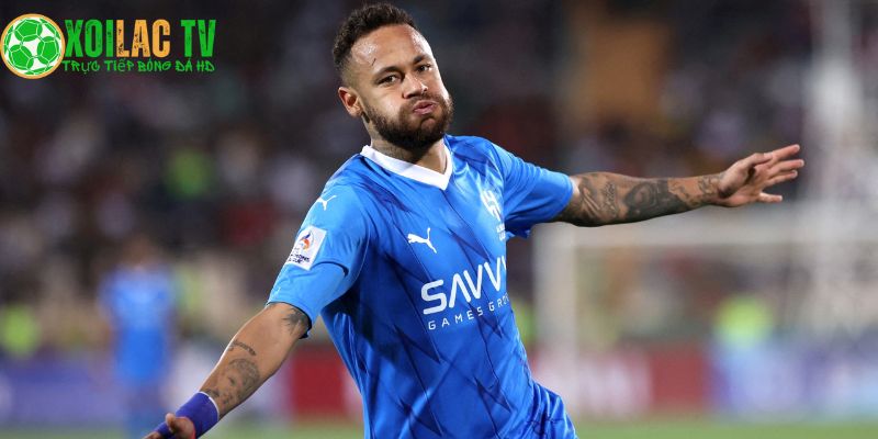 Neymar khi anh chia tay Al Hilal